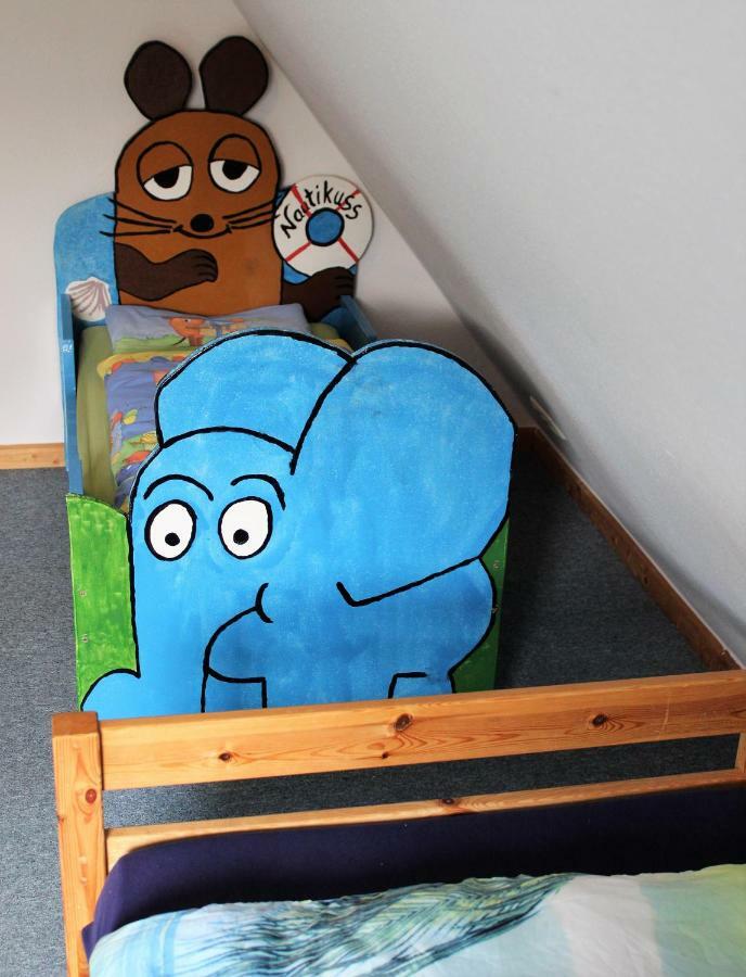 Ostsee-Ferienwohnung-Nautikuss Wangels Exteriör bild